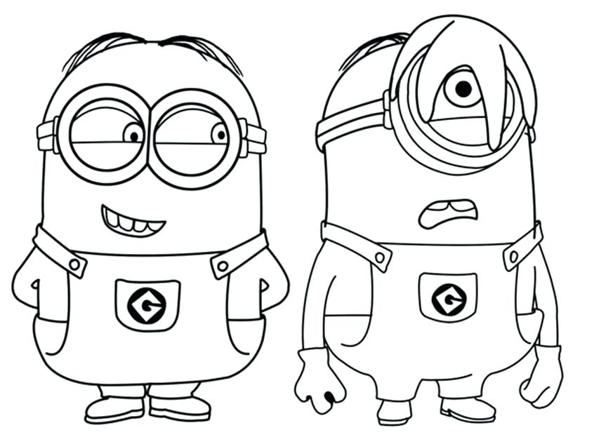 873x623 Free Minions Colouring Pages To Print Kids Coloring Free Coloring