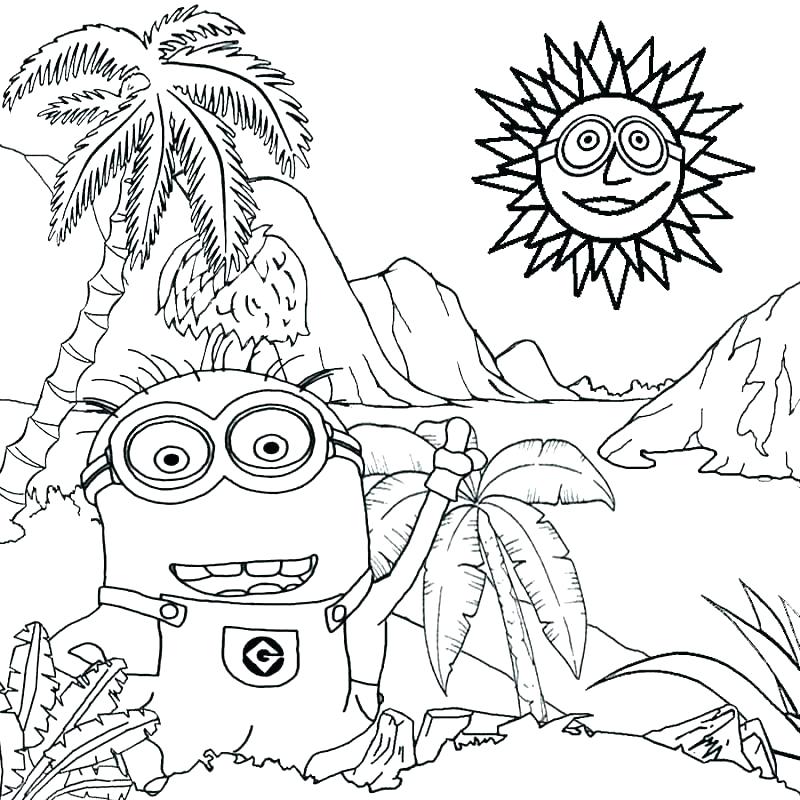 Despicable Me Minions Coloring Pages at GetColorings.com | Free ...