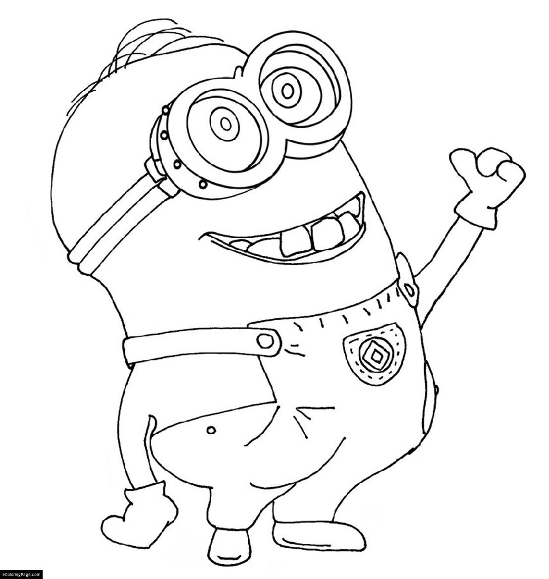 1108x1168 Despicable Me 2 Minions Coloring Page Pages