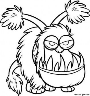 315x338 Print Out Kyle Despicable Me Coloring Pages