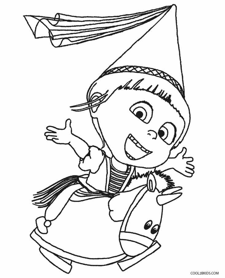 733x906 Printable Despicable Me Coloring Pages For Kids Cool2bkids