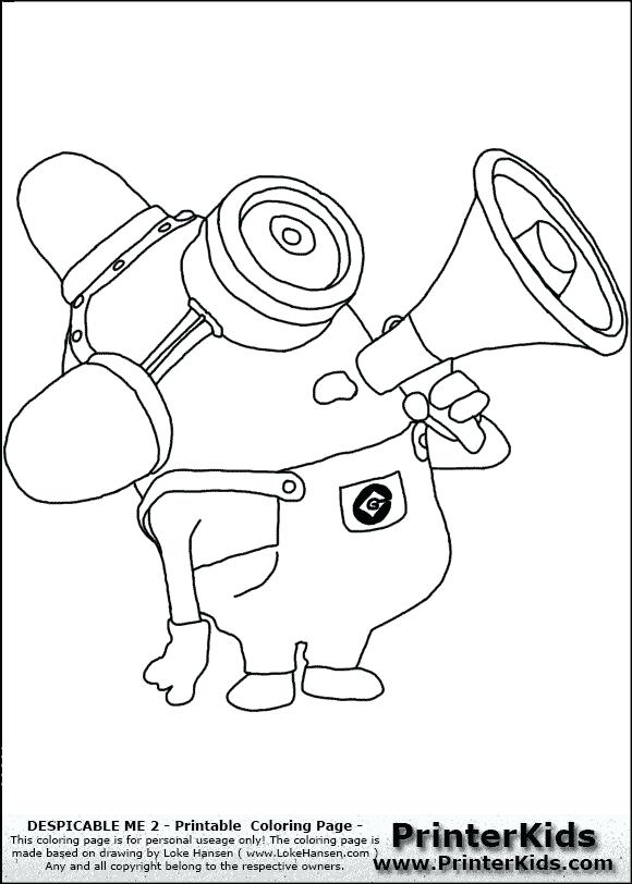580x812 Despicable Me 2 Minions Coloring Page Preschool In Sweet Paint