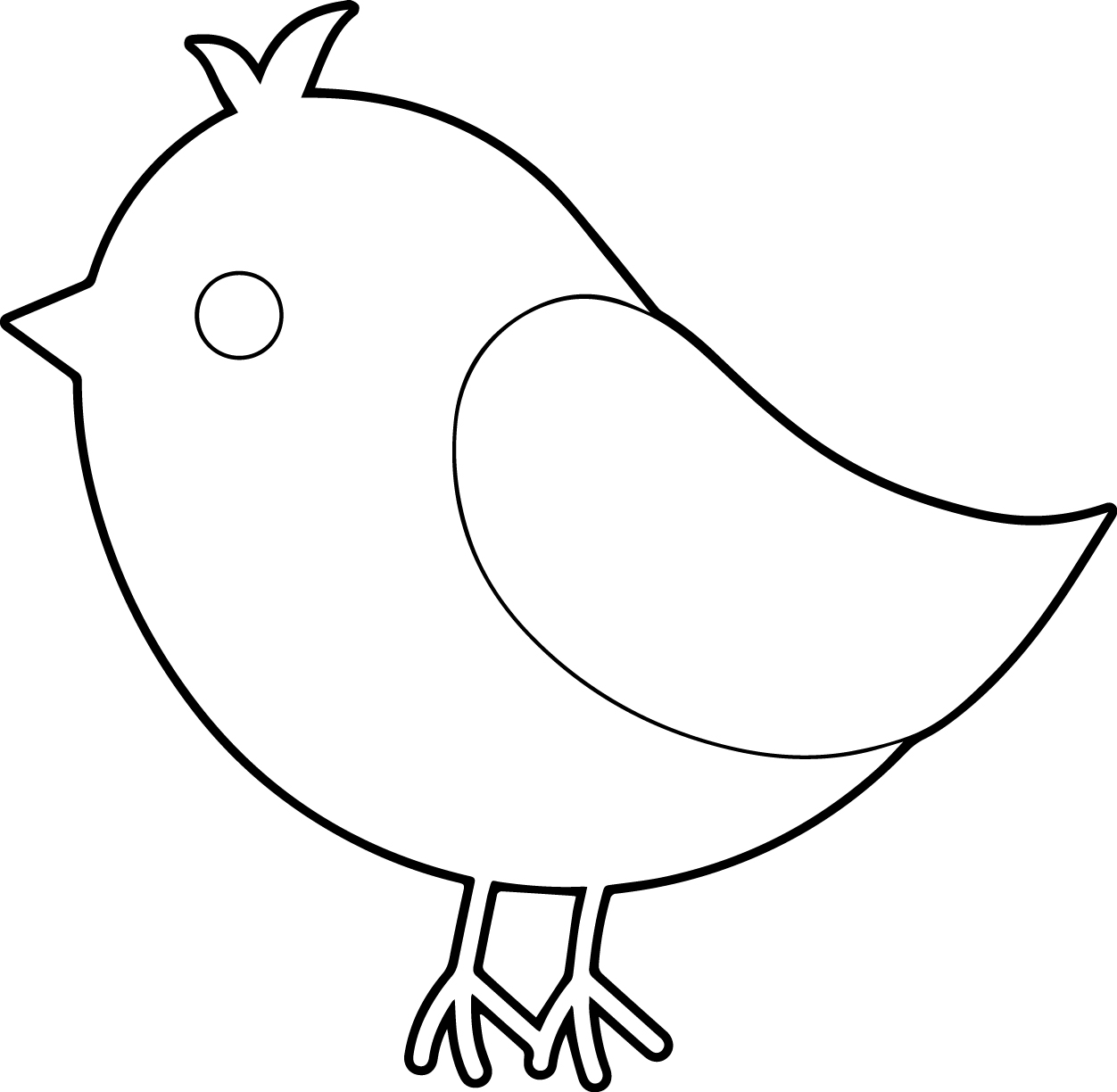Bird Coloring Pages For Preschoolers 1252x1224 Bird Coloring Pages For Preschoolers