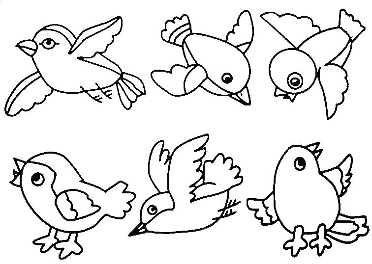 Realistic Bird Coloring Pages 756x538 Realistic Bird Coloring Pages
