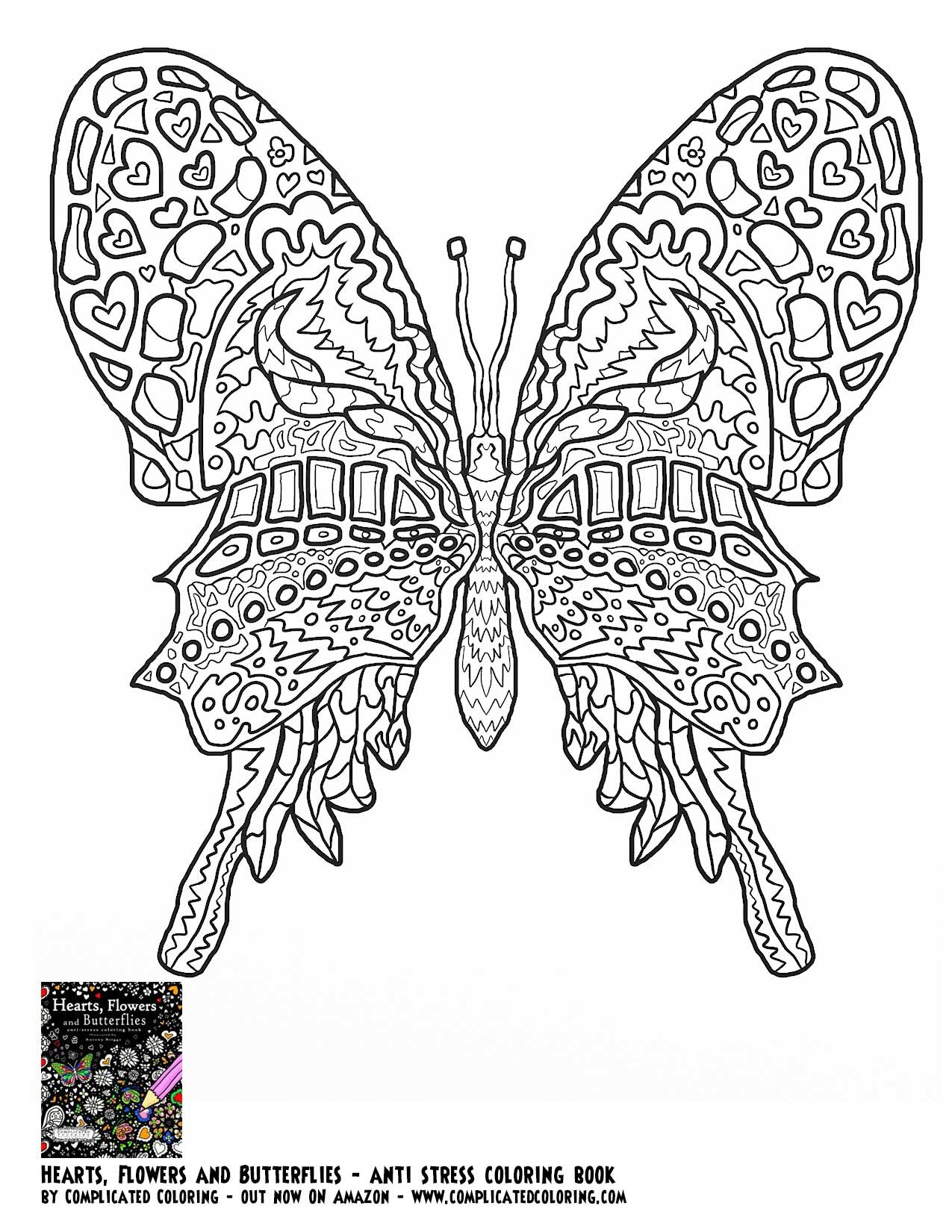 Butterfly Coloring Pages For Adults Beautiful Coloring Of Flowers 1275x1650 Butterfly Coloring Pages For Adults Beautiful Coloring Of Flowers