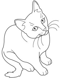236x300 Free Printable Cat Coloring Pages For Kids Cat, Google And Free