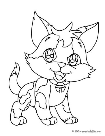 364x470 Cat Coloring Pages