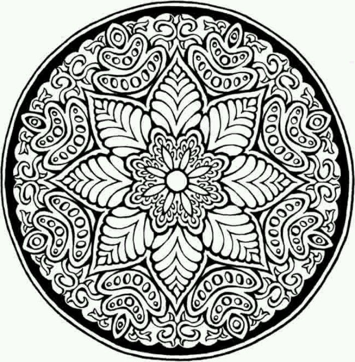 Detailed Christmas Coloring Pages 707x721 Detailed Christmas Coloring Pages