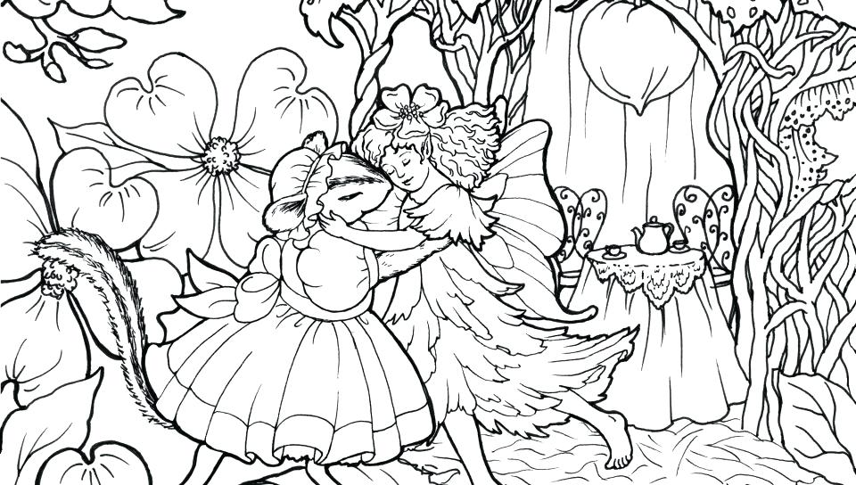 960x544 Free Printable Fairy Coloring Pages Anime Fairy Coloring Pages