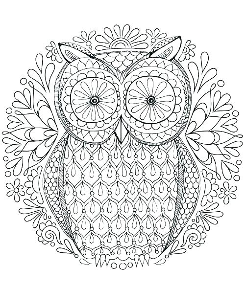 500x589 Free Printable Detailed Coloring Pages Intricate Coloring Pages