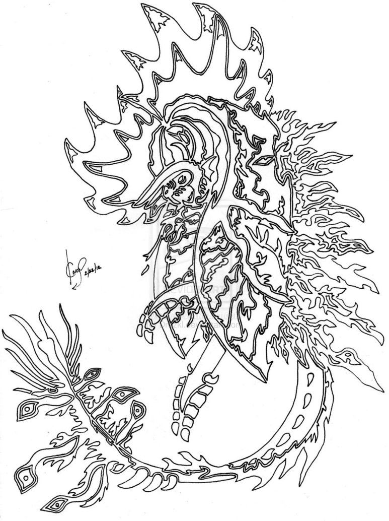 773x1034 Detailed Animal Coloring Pages