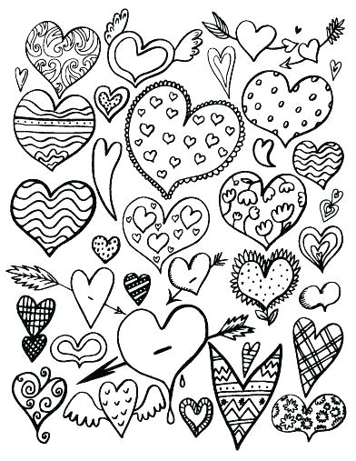 Heart Coloring Page Human Heart Coloring Pages Heart Coloring Page 392x507 Heart Coloring Page Human Heart Coloring Pages Heart Coloring Page