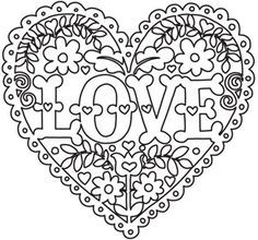 Intricate Heart Coloring Pages Love And Flowers Heart Design 236x220 Intricate Heart Coloring Pages Love And Flowers Heart Design