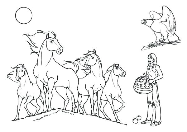 Horse Coloring Pages Horses Coloring Page Detailed Horse Coloring 600x424 Horse Coloring Pages Horses Coloring Page Detailed Horse Coloring