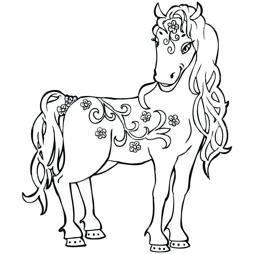 Horse Coloring Pages For Adults Coloring Collection 878x878 Horse Coloring Pages For Adults Coloring Collection