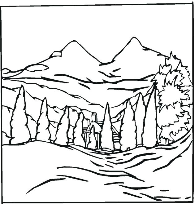 Landscape Coloring Books For Adults Plus Detailed Landscape 630x658 Landscape Coloring Books For Adults Plus Detailed Landscape