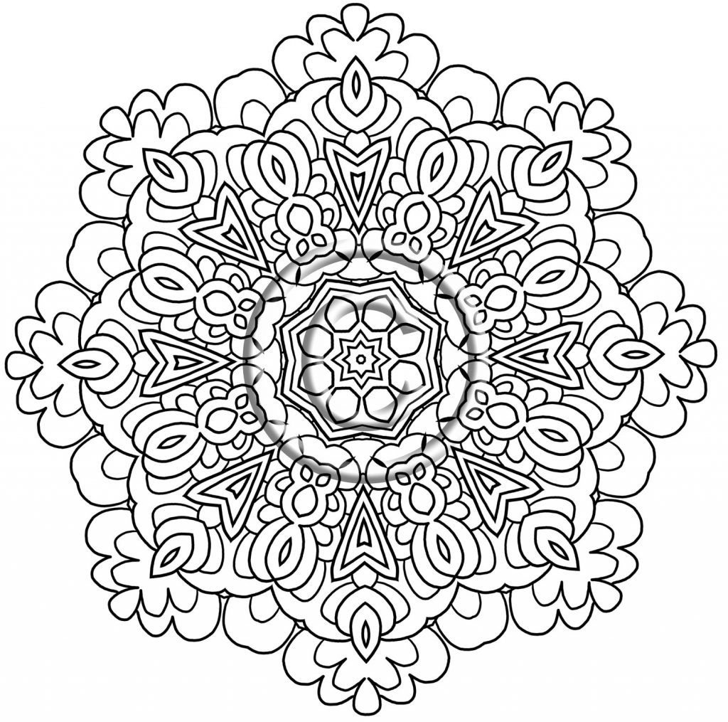 Coloring Pages Mandala 1024x1015 Coloring Pages Mandala