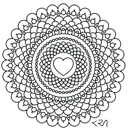 Intricate Mandala Coloring Pages Intricate Mandala Coloring Pages 425x438 Intricate Mandala Coloring Pages Intricate Mandala Coloring Pages