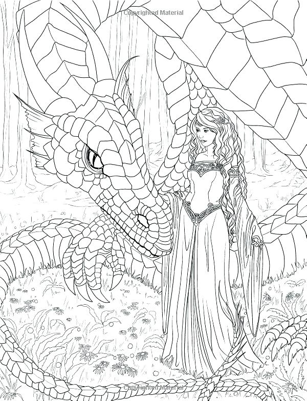 600x783 Realistic Mermaid Coloring Pages Cartoon Mermaid Coloring Pages
