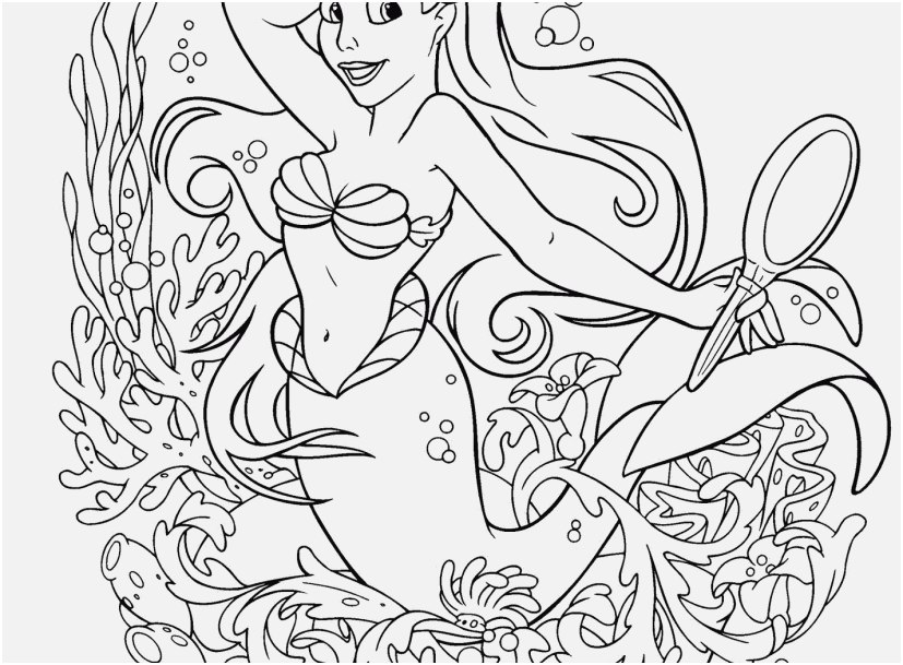 827x609 38 Collection Mermaid Coloring Pages For Adults Memorable