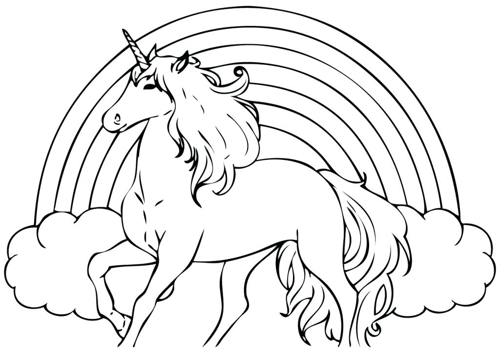1024x724 Unicorn Coloring Pages Coloring Pages Of Unicorns Unicorn Coloring