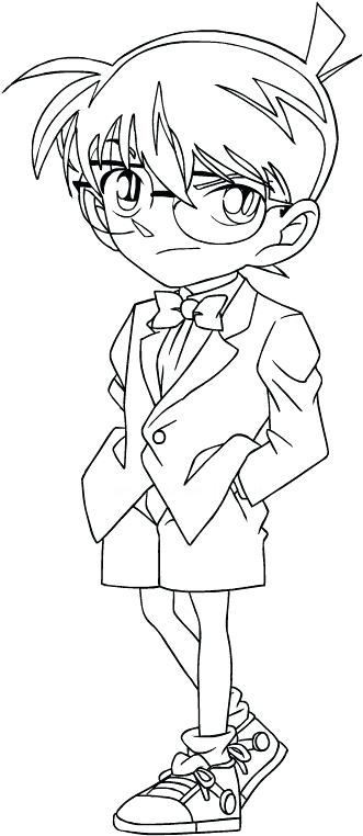 Drawing Detective Coloring Page Detective Conan Coloring Pages 331x762 Drawing Detective Coloring Page Detective Conan Coloring Pages