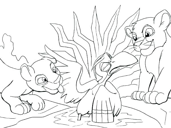 599x450 Lions Coloring Pages Roaring Lion Coloring Pages Lions Logo