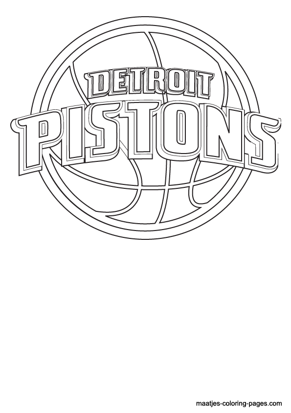 595x842 Detroit Pistons Coloring Pages