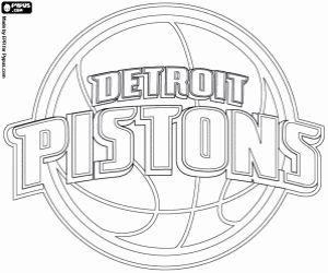 Detroit Pistons Coloring Pages at GetColorings.com | Free printable ...