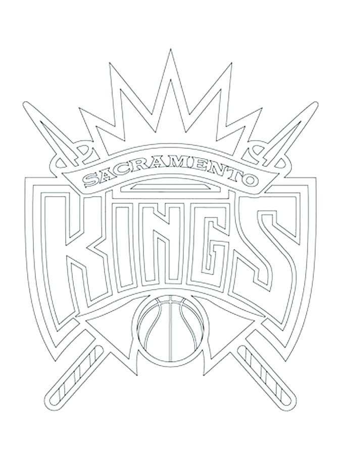 675x900 Nba Logo Coloring Pages Logos Coloring Pages Kings Logo Coloring