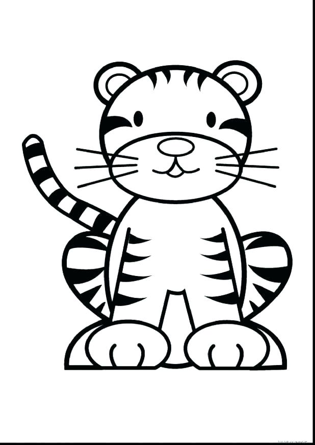 618x874 Tiger Printable Coloring Pages Printable Tiger Coloring Pages
