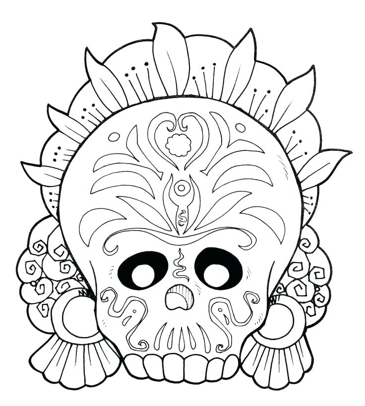 736x819 Dia De Los Muertos Art Coloring Pages Coloring Pages Pin By