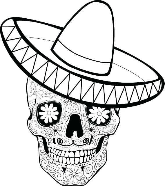 Dia De Los Muertos Coloring Pages Printable Download Coloring 569x660 Dia De Los Muertos Coloring Pages Printable Download Coloring