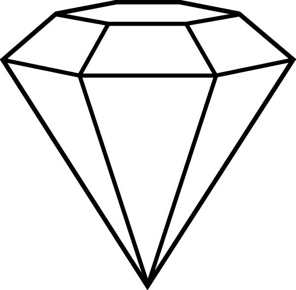 600x588 Popular Diamond Shape Cut Coloring Pages Adult Coloring Pages