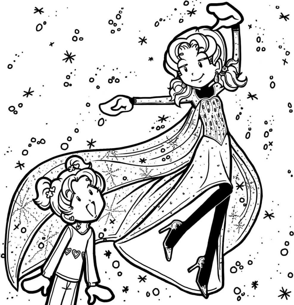 Dork Diaries Coloring Pages Get Bubbles 988x1024 Dork Diaries Coloring Pages Get Bubbles