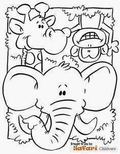 236x301 Desenhos De Safari Para Colorir E Imprimir