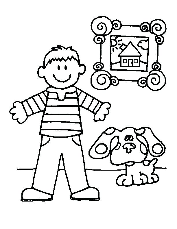 612x792 Blues Clues Coloring Page Blues Clues Coloring Pages Unique Blues