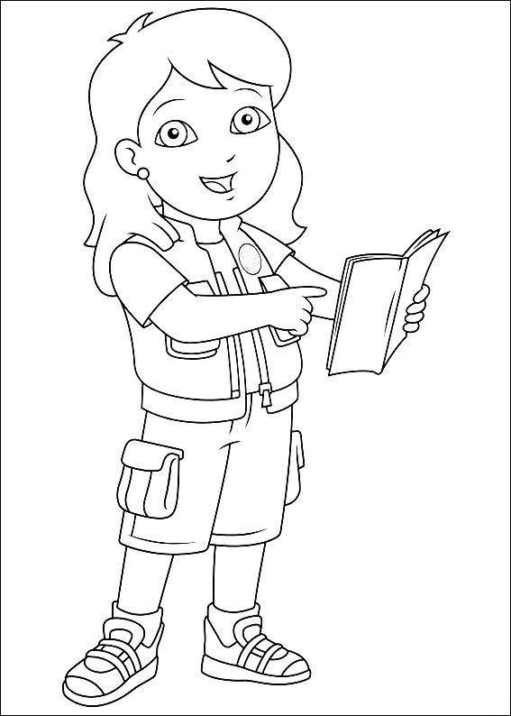 Kids N 41 Coloring Pages Of Diego, Go Diego Go 567x794 Kids N 41 Coloring Pages Of Diego, Go Diego Go