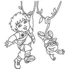 Top 10 Free Printable Diego Coloring Pages Online 230x230 Top 10 Free Printable Diego Coloring Pages Online