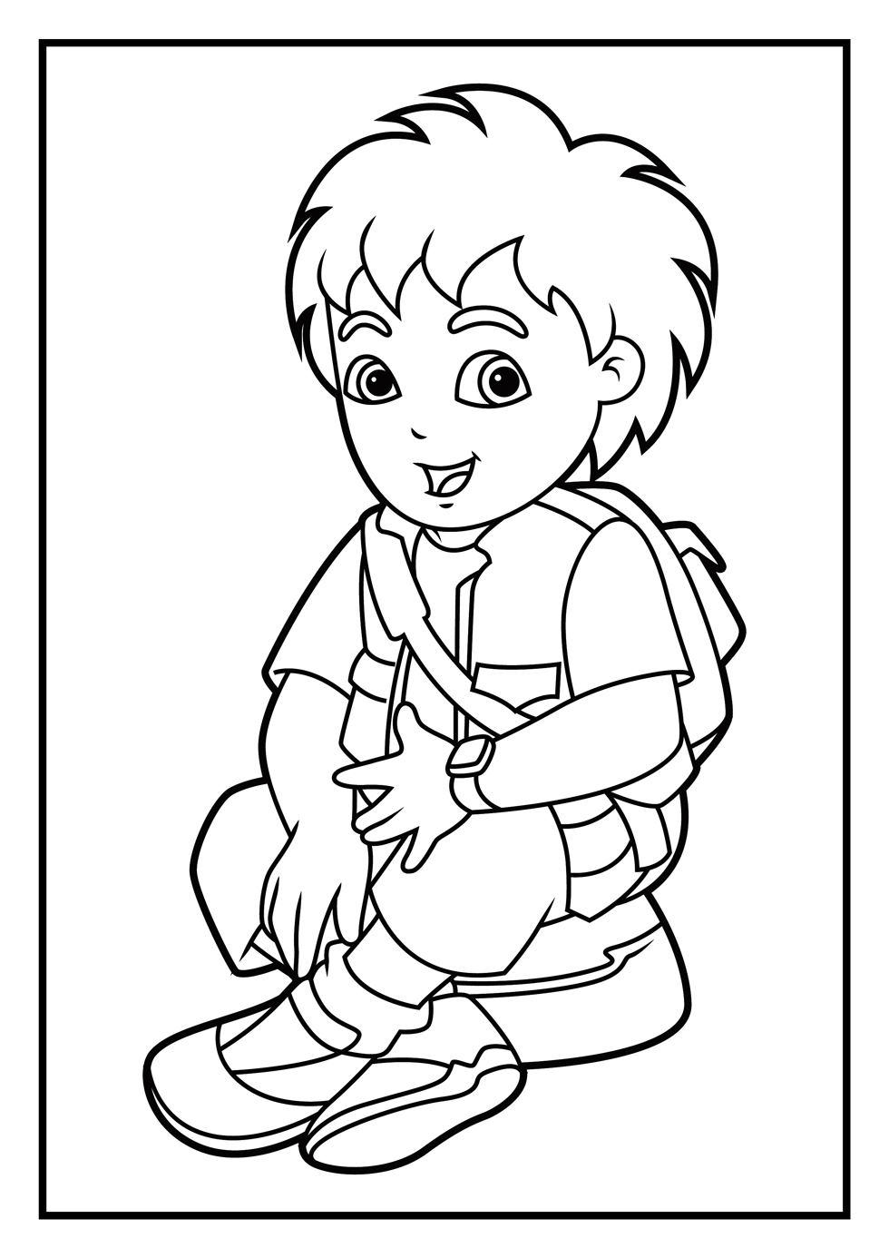 Dora Coloring Pages Diego Coloring Pages Diego Coloring Pages 980x1386 Dora Coloring Pages Diego Coloring Pages Diego Coloring Pages
