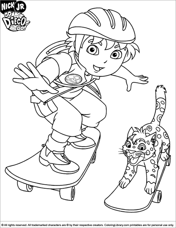 Diego Coloring Pages Online Fresh Go Diego Coloring Pages 60 612x792 Diego Coloring Pages Online Fresh Go Diego Coloring Pages 60