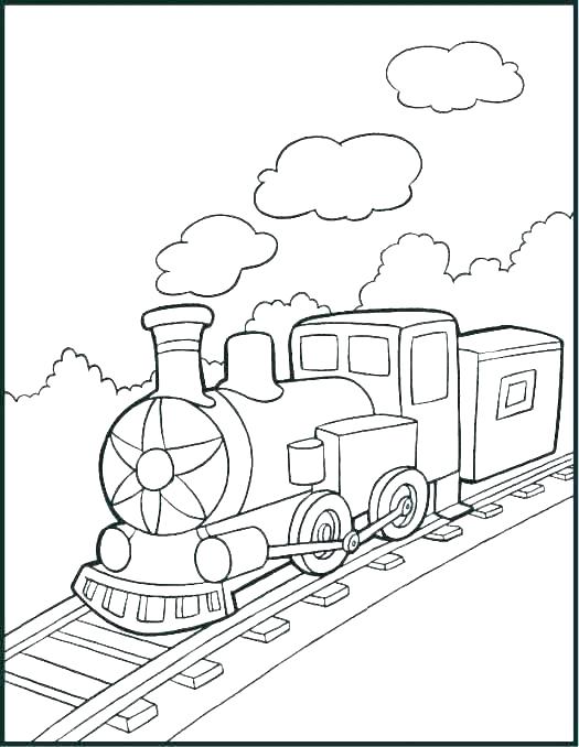 Diesel Train Coloring Pages 525x678 Diesel Train Coloring Pages