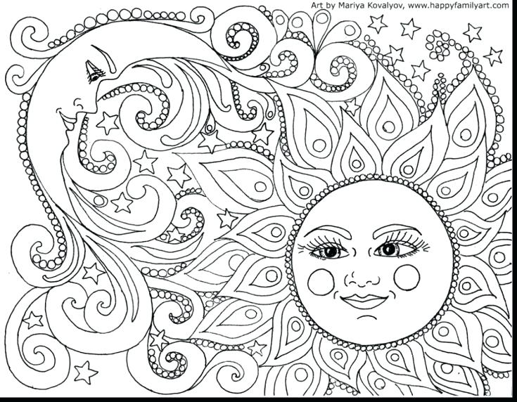 Difficult Abstract Coloring Pages at GetColorings.com | Free printable ...