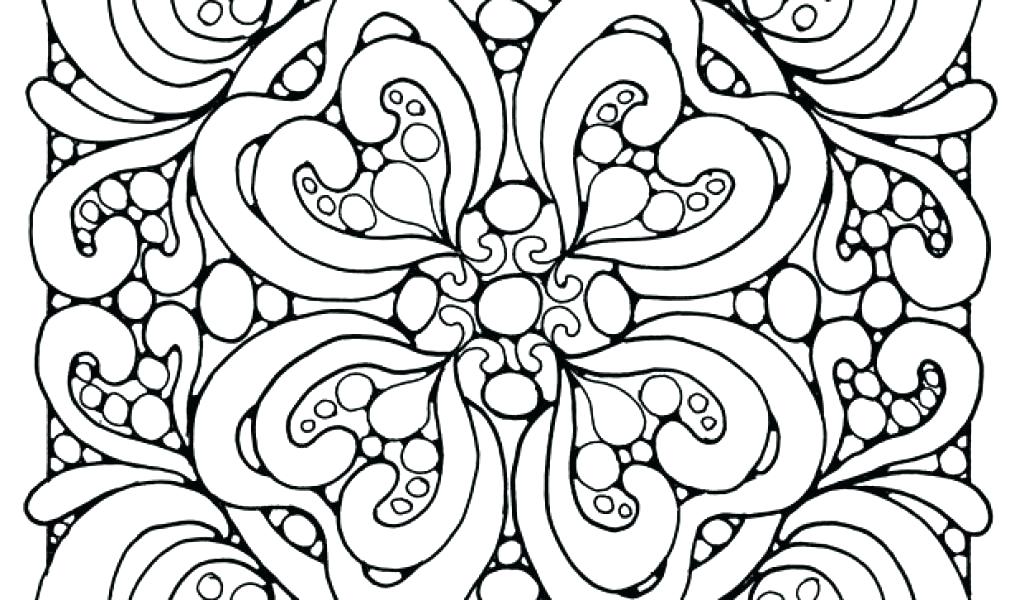 1024x600 Abstract Coloring Page Abstract Coloring Pages Page Hard Abstract