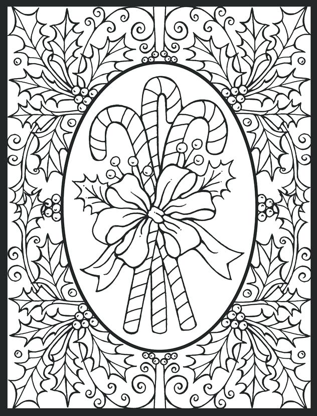 632x830 Hard Christmas Coloring Pages Pictures To Color By Code Hard