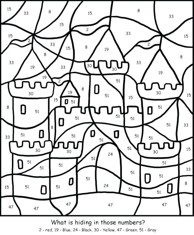 Complex Color By Number Printables Color By Number Coloring Pages 618x748 Complex Color By Number Printables Color By Number Coloring Pages