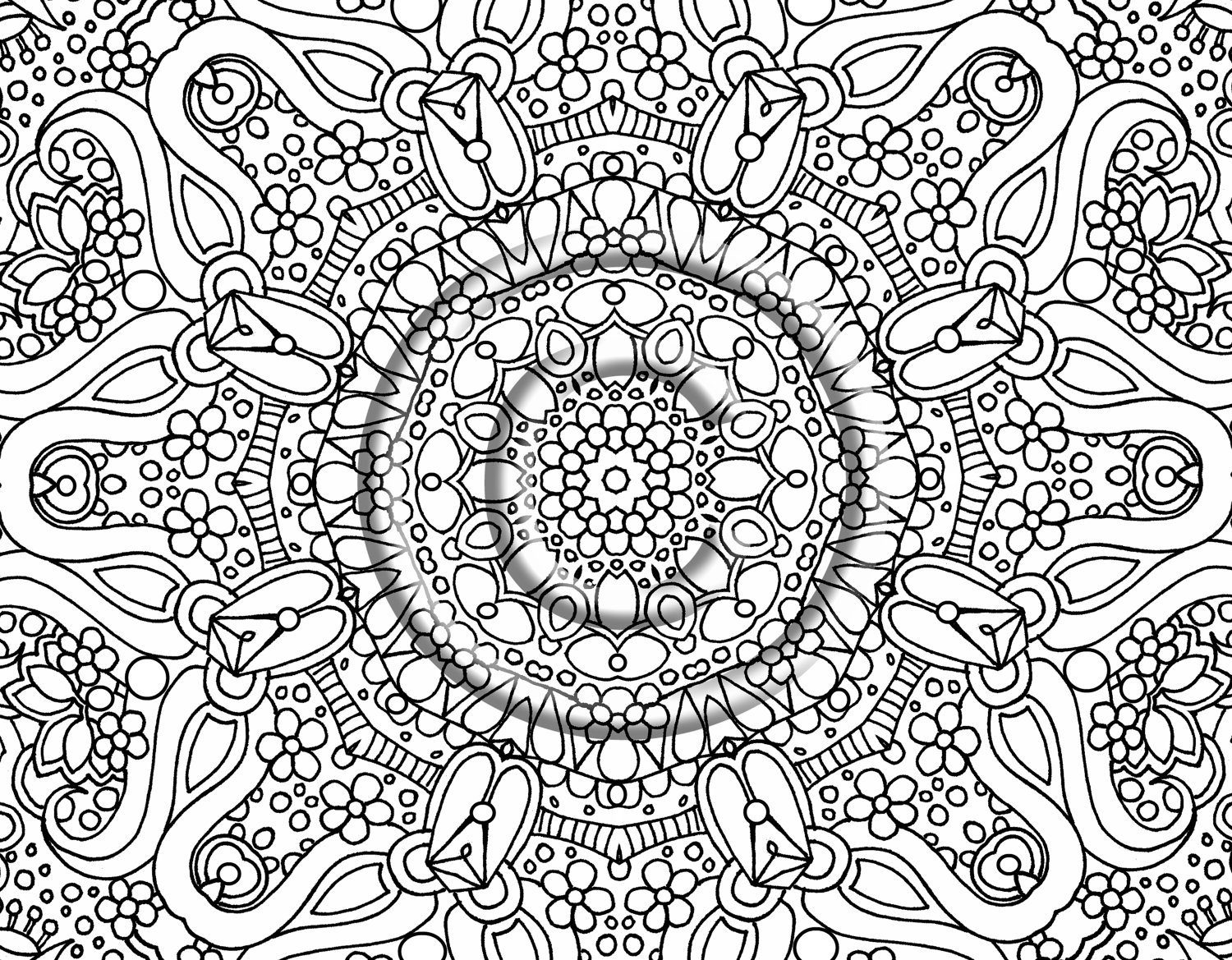 1500x1169 Awesome Difficult Coloring Pages Montenegroplaze