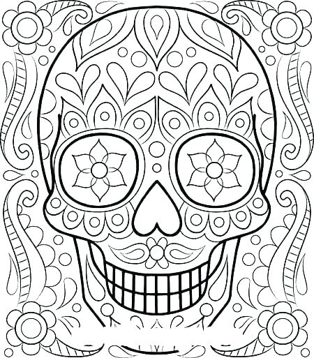 450x513 Free Printable Hard Coloring Pages For Adults Together