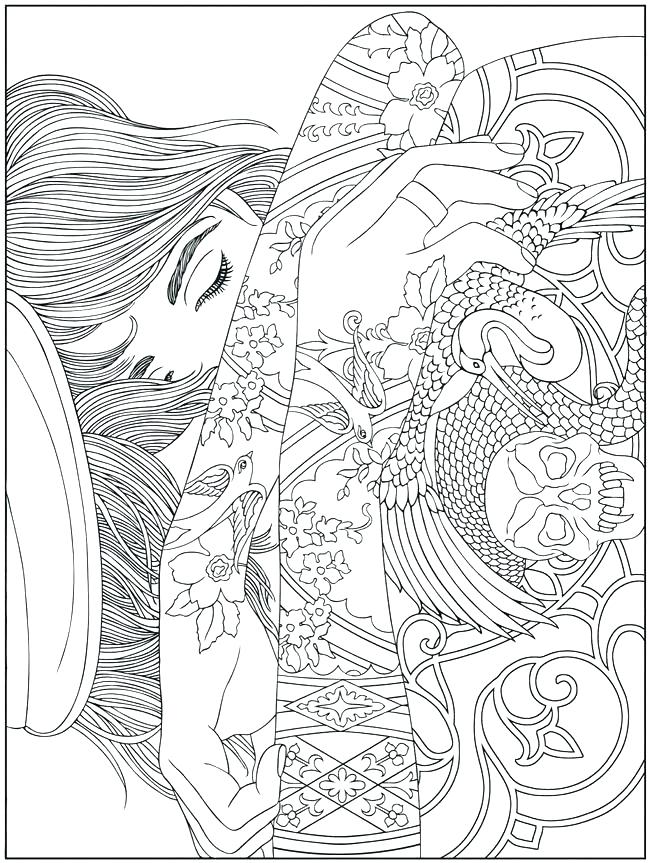650x863 Printable Hard Coloring Pages Free Printable Difficult Coloring