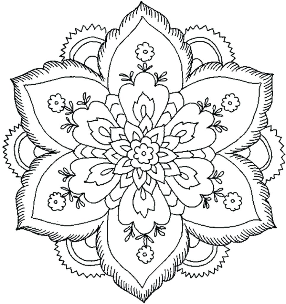 965x1024 Coloring Pages ~ Hard Coloring Pages Kids Page For Older To Print